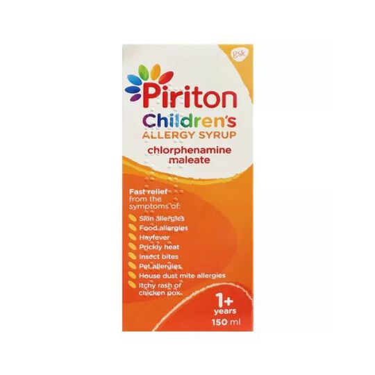 Piriton Childrens Allergy Syrup (150ml)